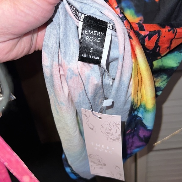 NWT - CUTE BRIGHT TIE DYE DRESS SZ S - Picture 5 of 5